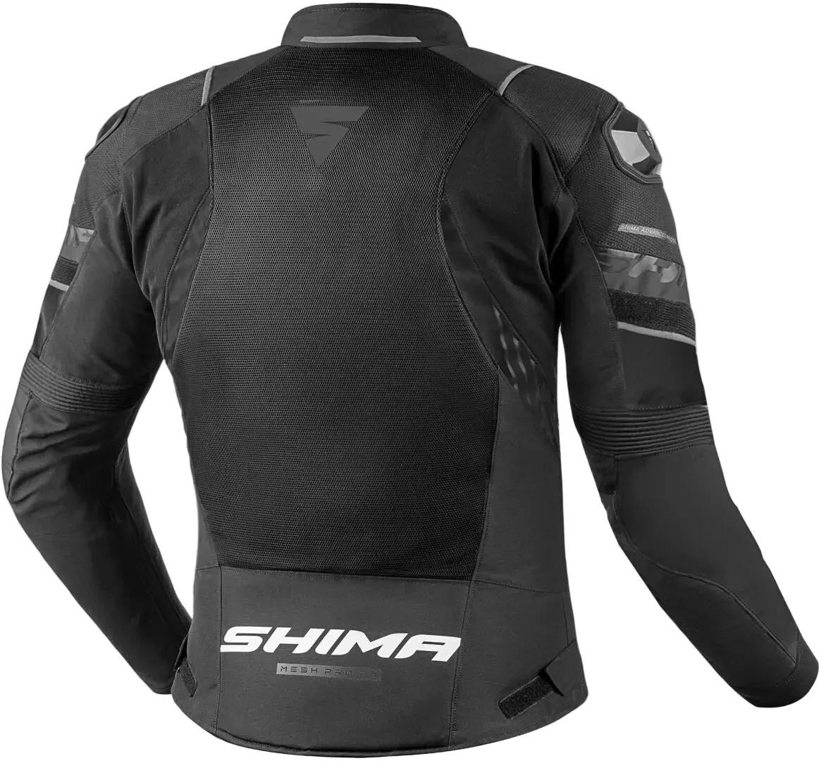 SHIMA Mesh Pro 2.0 Giacca Da Moto Da Uomo Nero 