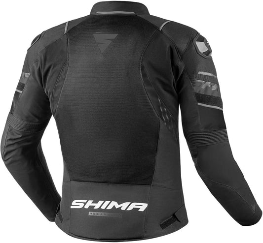 SHIMA - MESH PRO 2.0 MEN JKT BLK - SECURTEX MOTOR S.L (t/a MaximoMoto)