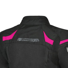 BELA - Chaqueta Textil Highland Lady Negro/Rosa - SECURTEX MOTOR S.L (t/a MaximoMoto)