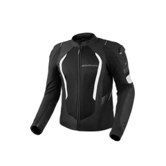 SHIMA Mesh Pro 2.0 Giacca Da Moto Da Uomo Nero Bianco 
