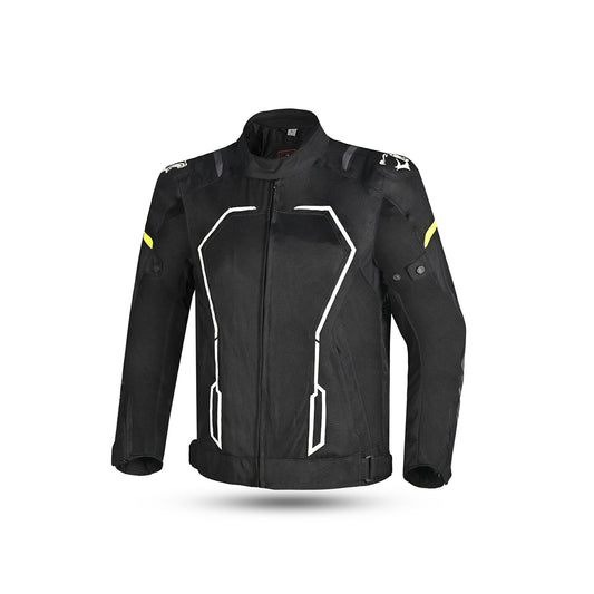BELA ARTREX GIACCA MOTO UOMO TESSILE NERO/GIALLO FLUO – Yamoto.it