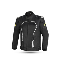 BELA - Chaqueta Textil Artrex Negro/Amarillo Fluor