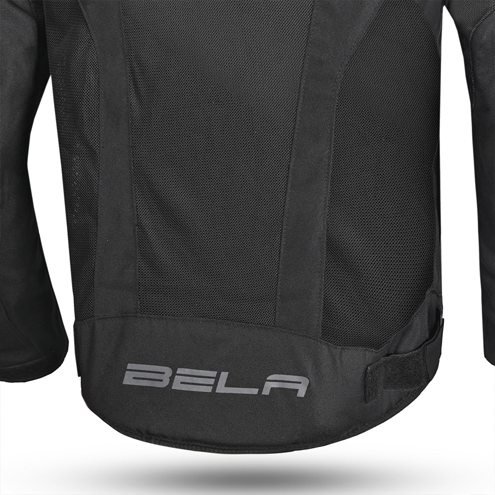 BELA - Chaqueta Textil Artrex Negro/Amarillo Fluor