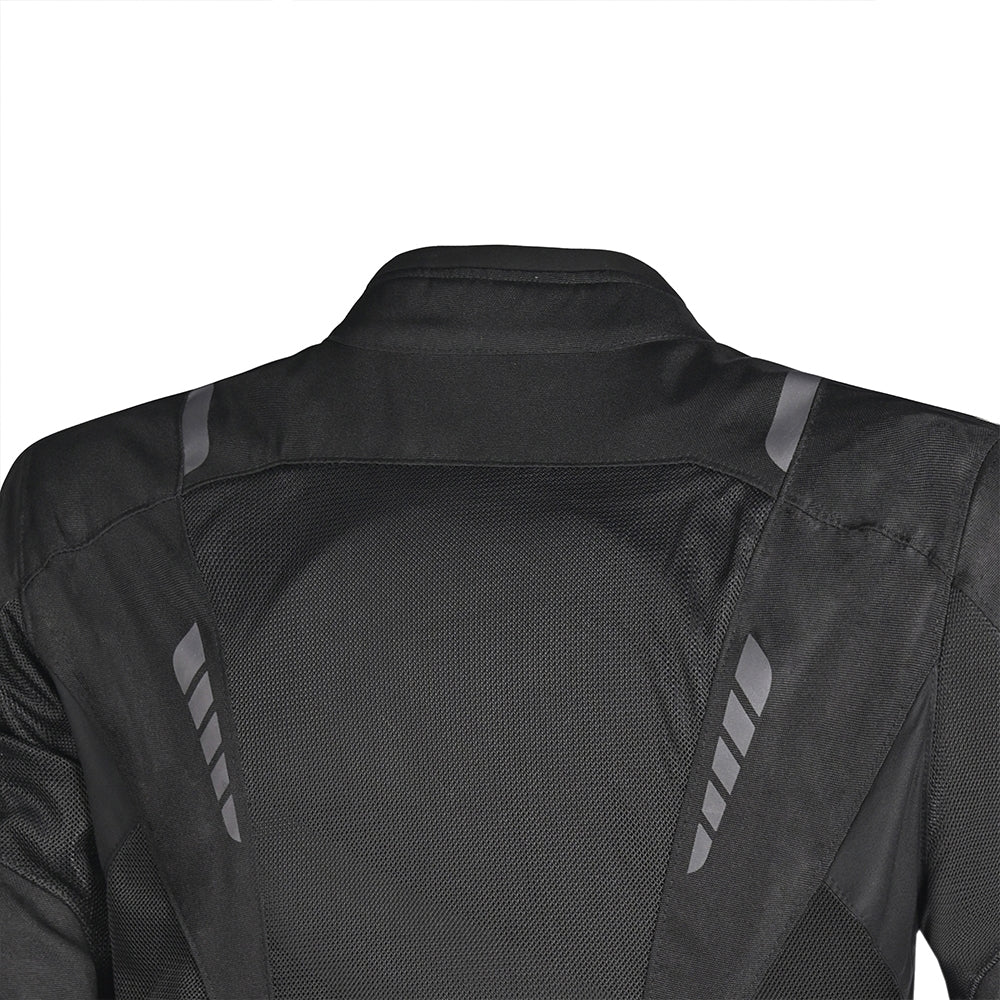 BELA - Chaqueta Textil Artrex Negro/Amarillo Fluor