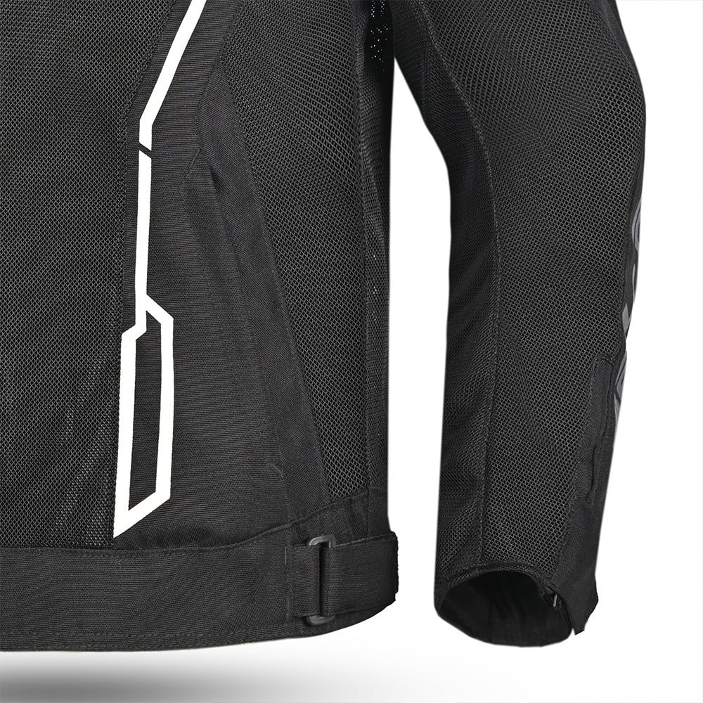 BELA - Chaqueta Textil Artrex Negro/Amarillo Fluor