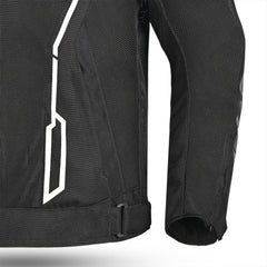 BELA - Chaqueta Textil Artrex Negro/Amarillo Fluor