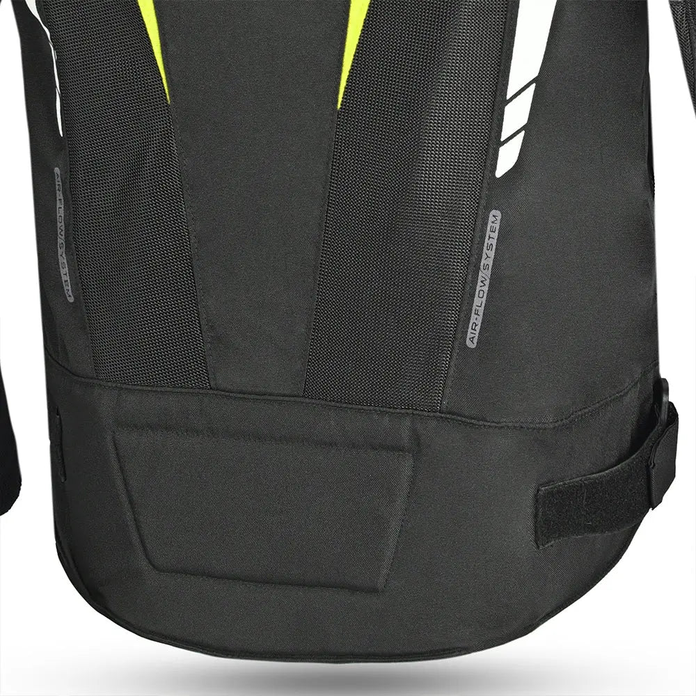 BELA -  Giacca moto SPRINTER 2 strati Nero/Giallo Flu 