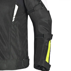 BELA -  Giacca moto SPRINTER 2 strati Nero/Giallo Flu 
