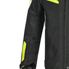 BELA -  Giacca moto SPRINTER 2 strati Nero/Giallo Flu 