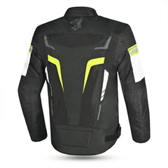 BELA -  Giacca moto SPRINTER 2 strati Nero/Giallo Flu 