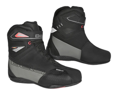 BELA BLAZE MAN STIVALI DA MOTO IN PELLE NERO GRIGIO 