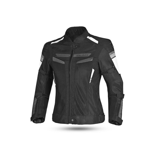 Bela Sprinter Lady Giacca moto per donna Nero/Grigio 