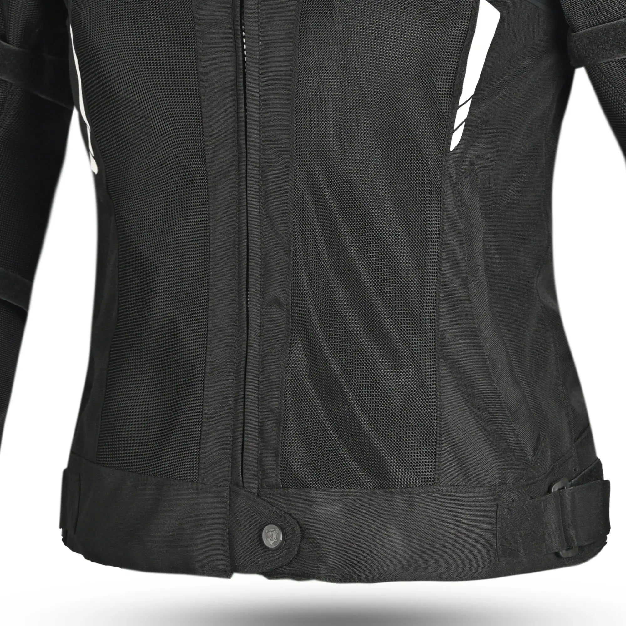 BELA - Chaqueta Textil Sprinter Lady Negro/Rojo