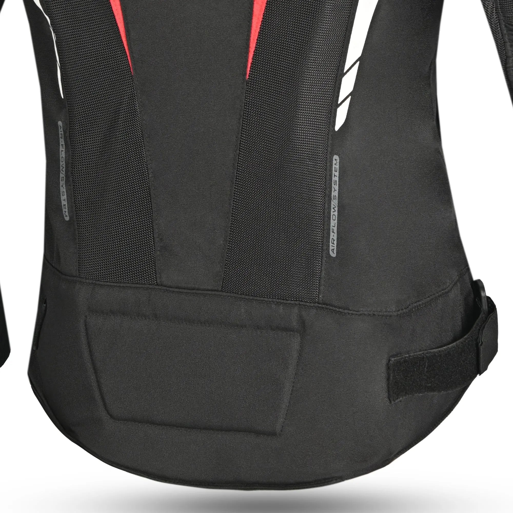 BELA - Chaqueta Textil Sprinter Lady Negro/Rojo