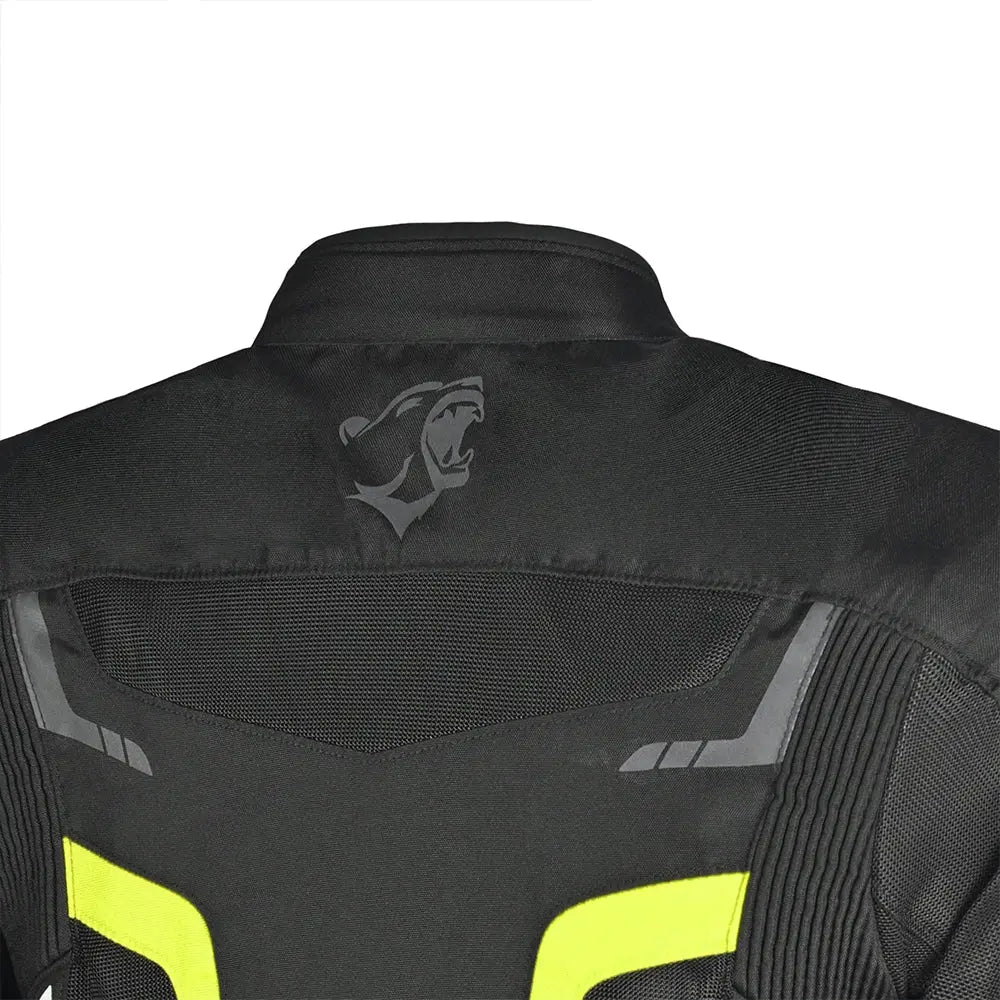 BELA Giacca moto SPRINTER 2 strati Uomo Nero Giallo Flu 