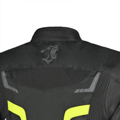 BELA Giacca moto SPRINTER 2 strati Uomo Nero Giallo Flu 