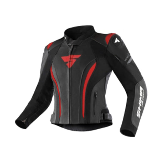 SHIMA Mesh Pro 2.0 impermeabile tessuto Giacca Nero Rosso