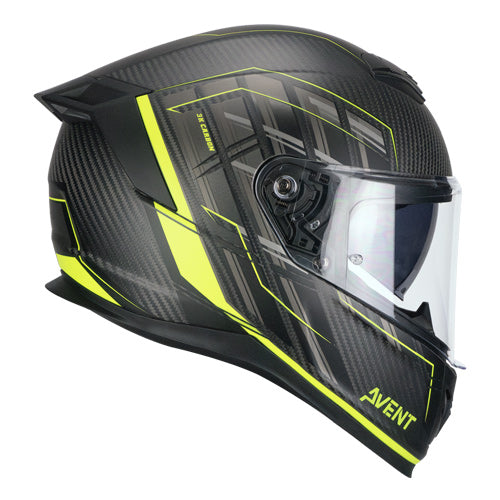 CGM 361 AVENT PRO SPORT CASCO INTEGRALE GIALLO CARBONIO FLUO OPACO – Yamoto.it