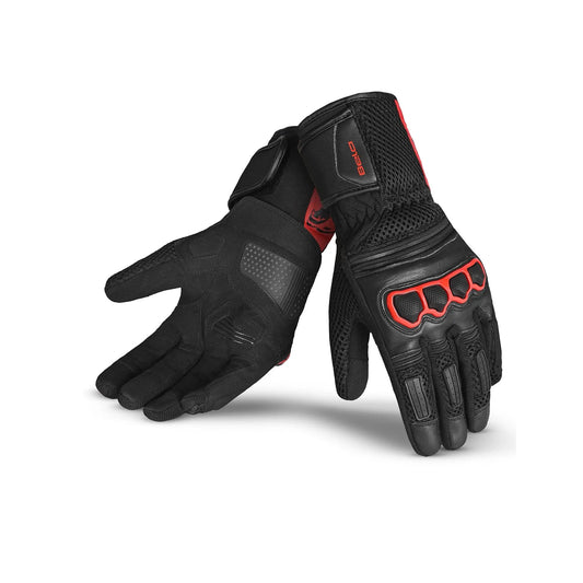 BELA - Guante Textil Twix Lady Negro/Rojo - SECURTEX MOTOR S.L (t/a MaximoMoto)