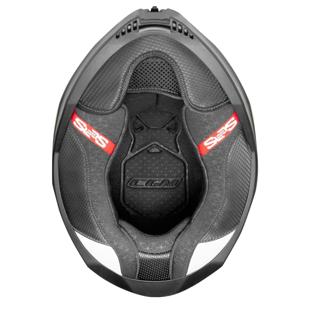 CGM SHOT VILLAIN 363G CASCO DE MOTO AZUL PURPURA ROJO