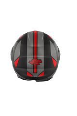 KAPPA KV 37 EVO Urbano Moto Jet Caschi Titanio Rosso Opaco 