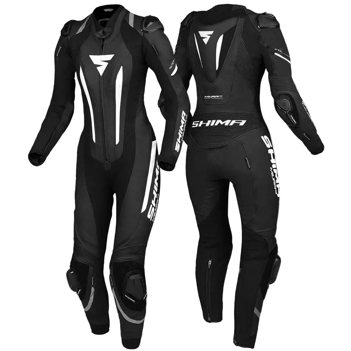 SHIMA TUTE DA CORSA MIURA RS 1PZ DONNA NERO BIANCO 