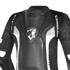 BELA Mono 1 PC X Race Tuta moto pelle Nero Bianco- SECURTEX MOTOR S.L (t/a MaximoMoto)