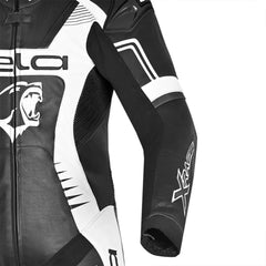BELA Mono 1 PC X Race Tuta moto pelle Nero Bianco - SECURTEX MOTOR S.L (t/a MaximoMoto)