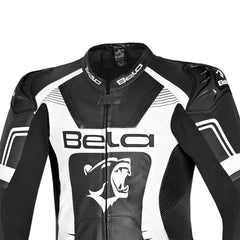 BELA Mono 1 PC X Race Tuta moto pelle Nero Bianco - SECURTEX MOTOR S.L (t/a MaximoMoto)