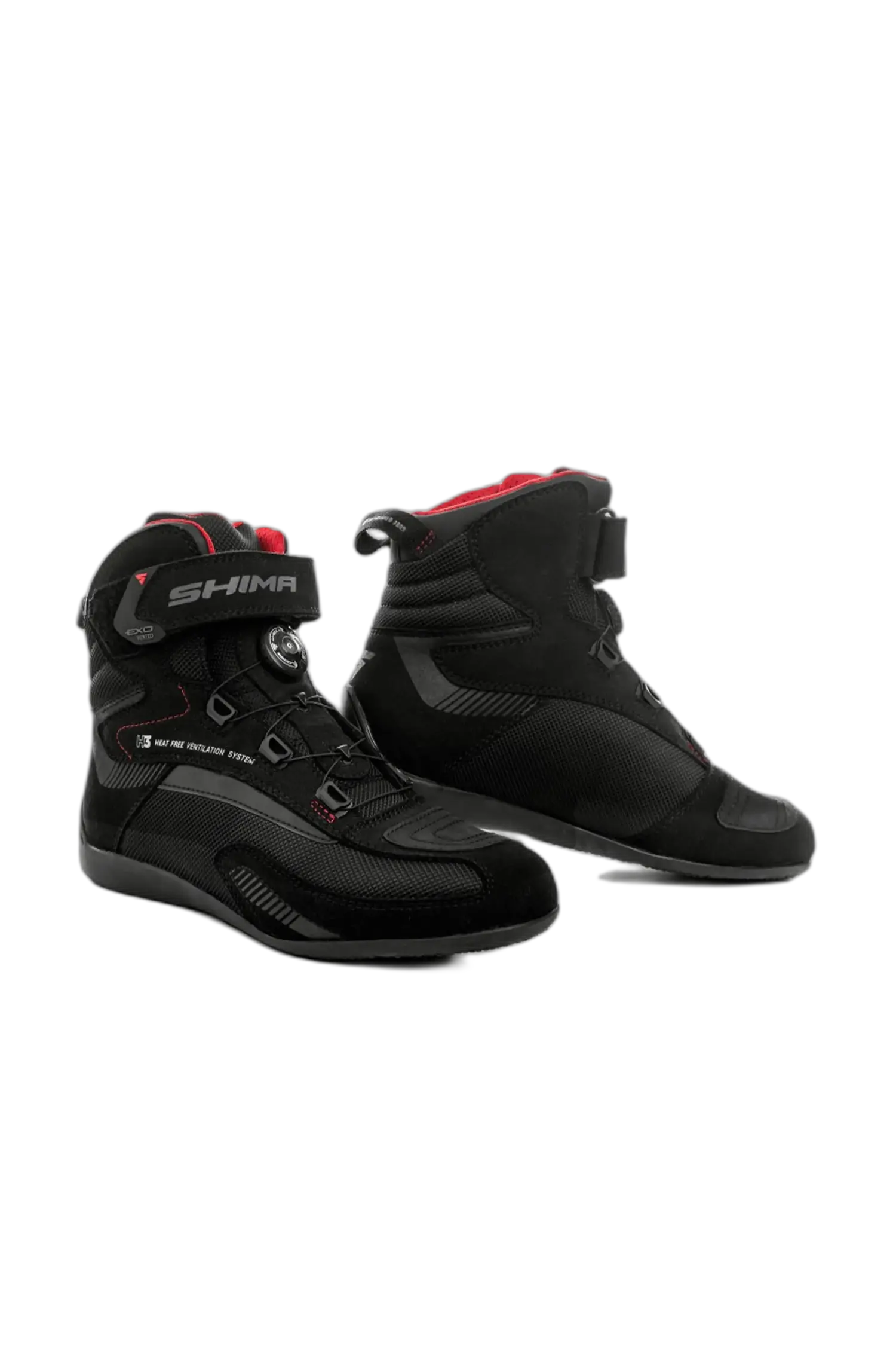 SHIMA STIVALI EXO VENTED DONNA NERI 