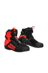 SHIMA EDGE VENTED SCARPE DA MOTO URBAN UOMO NERO ROSSO 