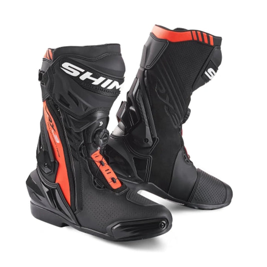 SHIMA - VRX-3 Man Racing Boot Negro/Rojo