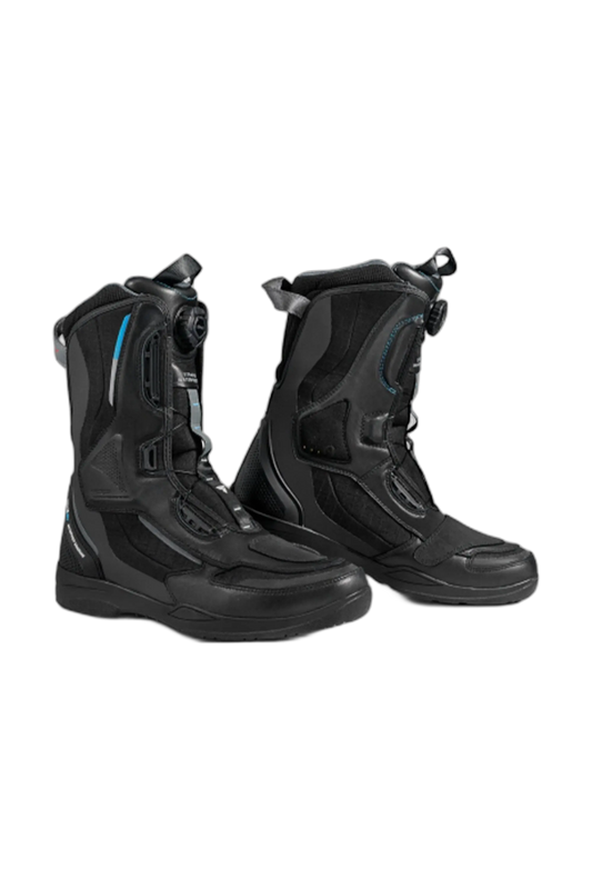 SHIMA STIVALI STRATO WP STIVALI DONNA MOTOCICLO NERI BLU 
