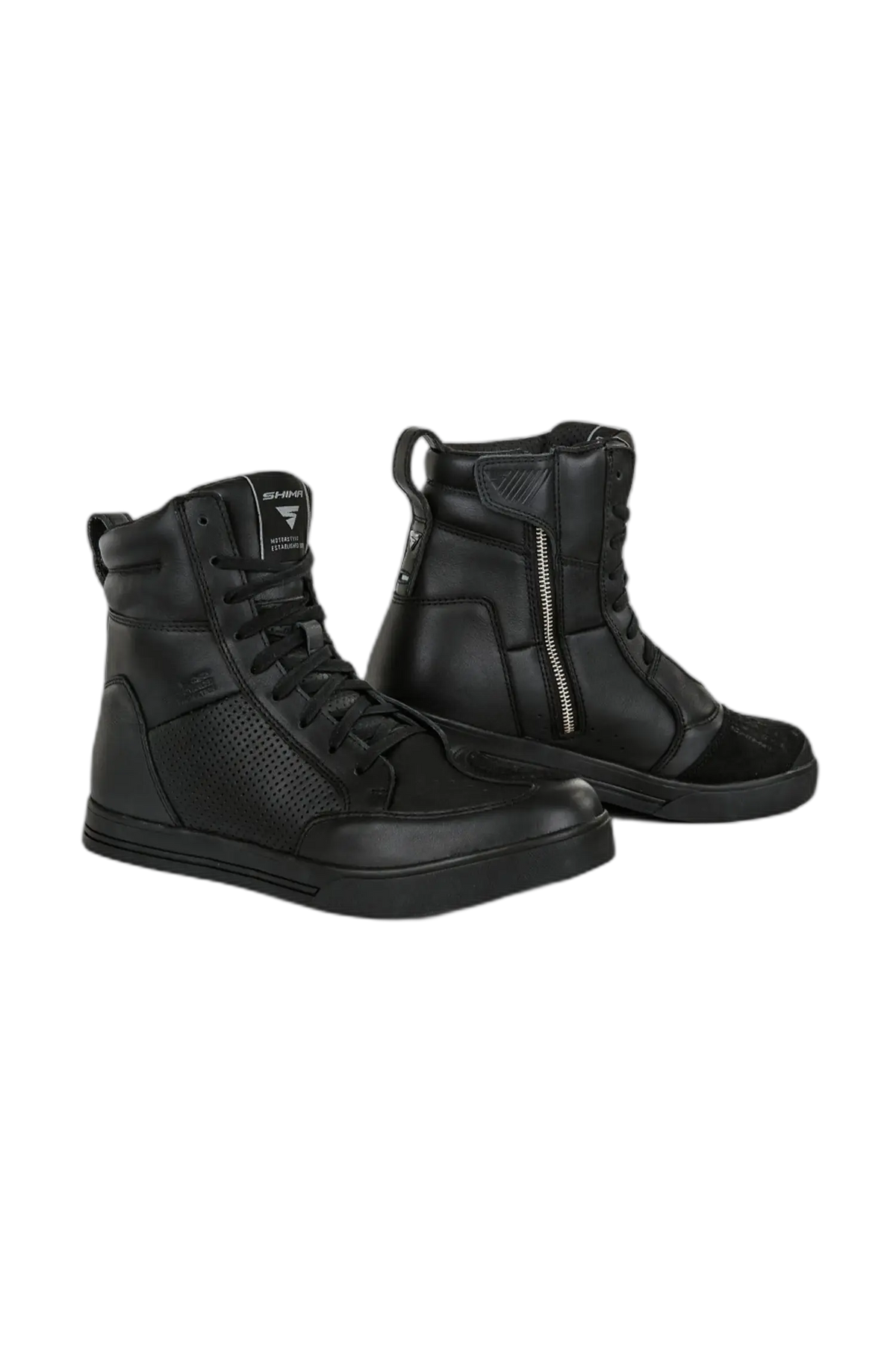 SHIMA BLAKE STIVALI TRAFIGGERTI NERO 