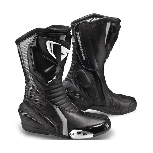 SHIMA RWX-6 DONNA MOTOCICLO STIVALI NERO 