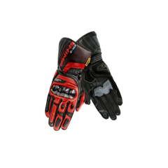SHIMA STR-2 GUANTI MOTO CORSE NERO ROSSO 