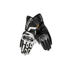 SHIMA STR-2 GUANTI MOTO CORSE NERO BIANCO 
