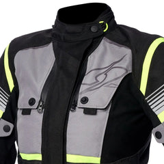 SPYKE Equator Dry Techno Lady Jacket Gris/Antra/Yellow - SECURTEX MOTOR S.L (t/a MaximoMoto)