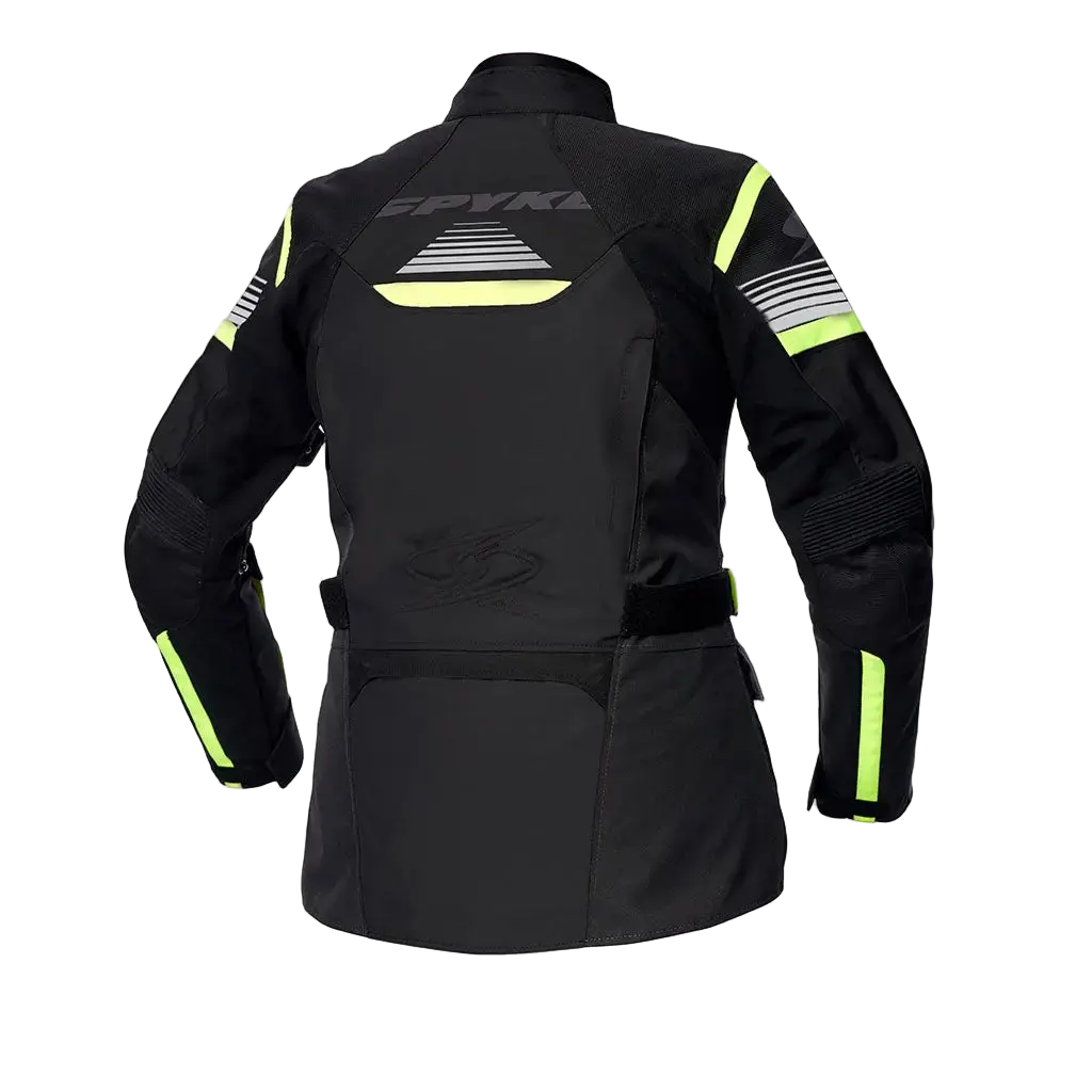 SPYKE Equator Dry Techno Donna Giacca Nero Antracite Giallo 