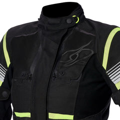 SPYKE Equator Dry Techno Lady Jacket Negro/Antra/Amarillo - SECURTEX MOTOR S.L (t/a MaximoMoto)