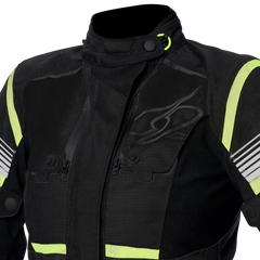 SPYKE Equator Dry Techno Donna Giacca Nero Antracite Giallo 