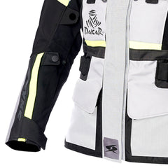 SPYKE Equator Dry Techno Lady Jacket Gris/Azul/Amarillo - SECURTEX MOTOR S.L (t/a MaximoMoto)