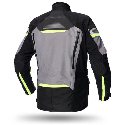 SPYKE Equator Dry Techno Man Jacket  Gris/Antra/Yellow - SECURTEX MOTOR S.L (t/a MaximoMoto)