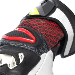 SPYKE Tech Pro Racing Man Guantes Negro/Blanco/Rojo Flou Amarillo - SECURTEX MOTOR S.L (t/a MaximoMoto)