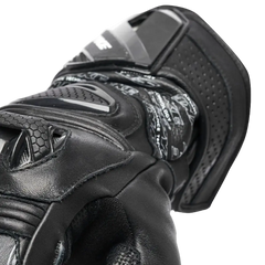 SPYKE Tech Pro Uomo Corse Guanti Nero 