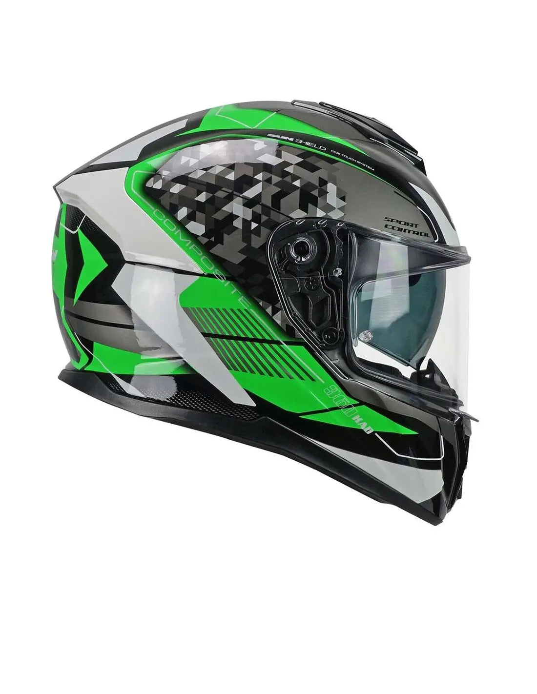 CGM 360S KAD RACE Moto Integrali Caschi Blu Rosso 