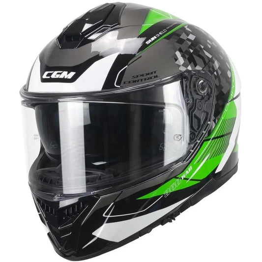 CGM 360S KAD RACE Moto Integrali Caschi Blu Rosso 