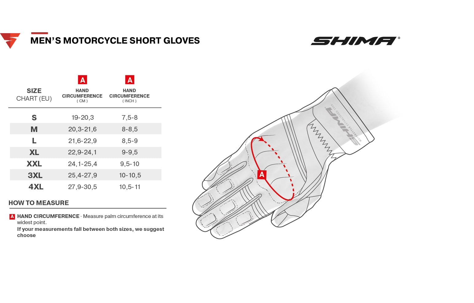 SHIMA CALDERA GUANTES WHITE