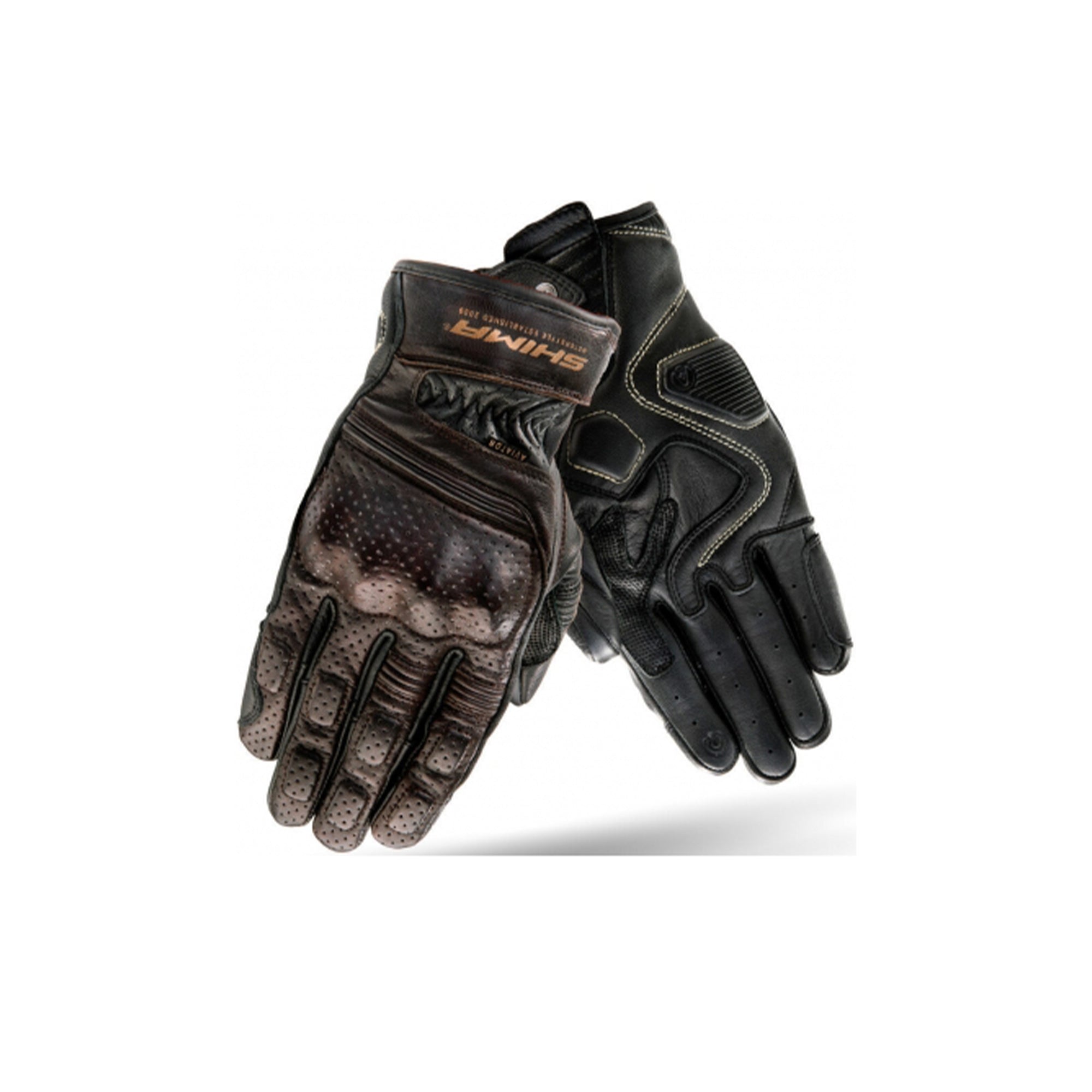 SHIMA AVIATOR GUANTES DARK BROWN