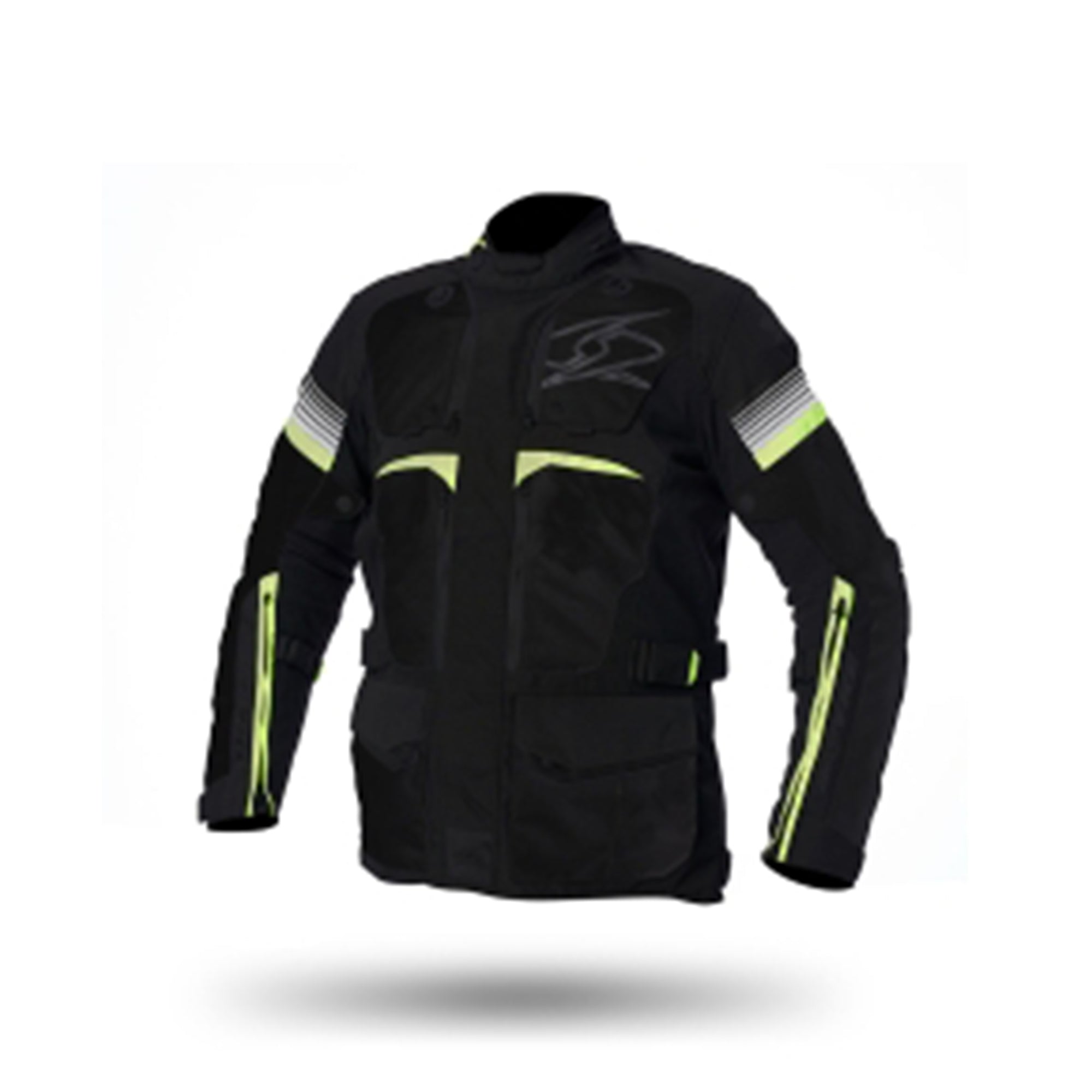 SPYKE Equator Dry Techno Lady Jacket Negro/Antra/Amarillo - SECURTEX MOTOR S.L (t/a MaximoMoto)